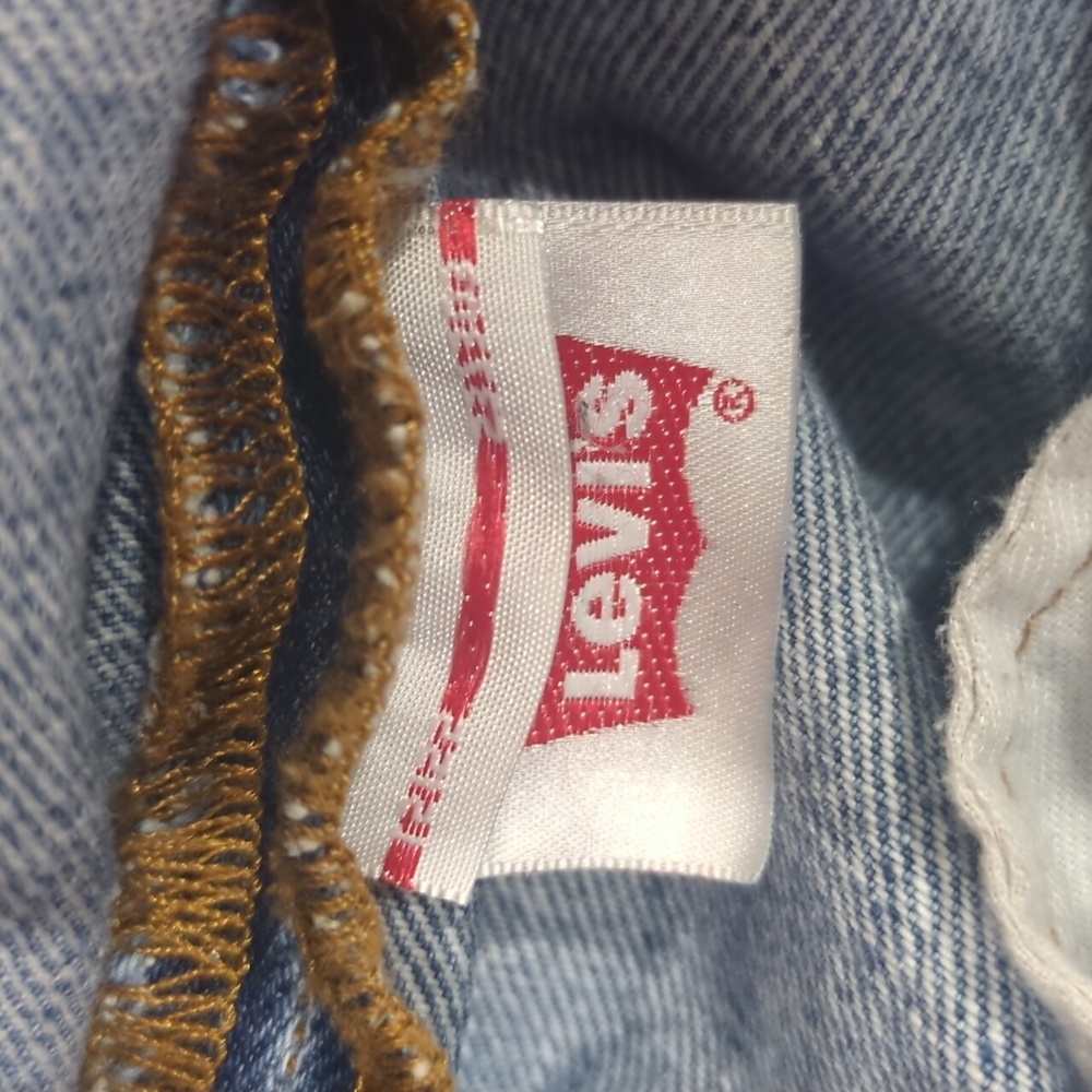 Levi's Blue Floral Jeans - Picture 13 of 16